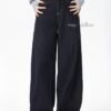 ✨ LEG JEANS BIG SIZE – RAW DENIM WANITA ✨
