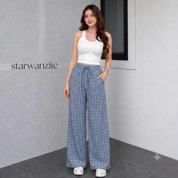 6e29dd6a81c34239b056357d39b3af0d~tplv-aphluv4xwc-resize-jpeg_700_0 ✨ Kulot Motif Kotak-Kotak Kekinian ✨
