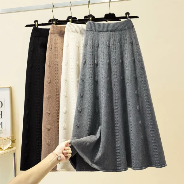 Rok Rajut Casual ✨ Korean Style
