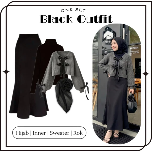 id-11134207-81zth-mr5e1bs500lc8e ✨ Setelan OOTD Wanita Kekinian | One Set Hijab Korean Style ✨