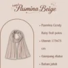 id-11134207-81zth-msfdhnz7olxcac Setelan OOTD Hijab Wanita Kekinian – One Set Poncho & Rok Duyung ✨