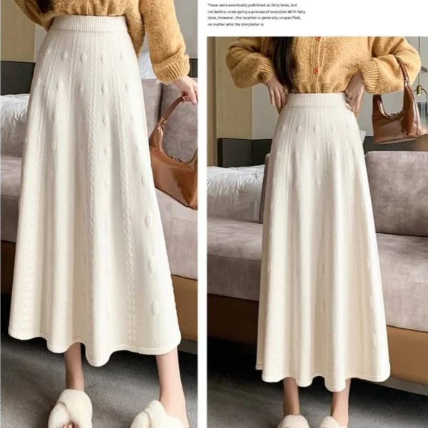 Rok Rajut Casual ✨ Korean Style