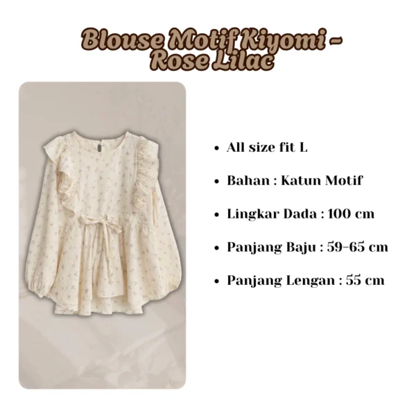 id-11134207-822wi-modhdphl1kpa87 One Set Blouse Motif – Stylish, Feminin & Kekinian ✨