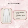 Setelan Wanita SW020 – One Set Hijab Cardigan Rajut & Rok Susun Premium ✨