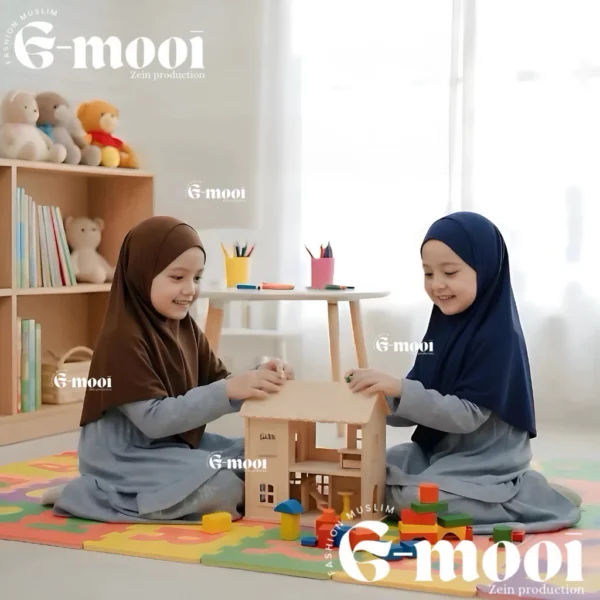 🌸 G-MOOI HIJAB BERGO ZEEVA — JILBAB ANAK LUCU & PRAKTIS 🌸