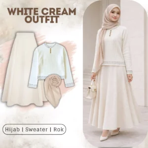 id-11134207-822wt-mntr6s5fphj40a One Set Rajut Wanita Kekinian 3in1 – OOTD Hijab Casual & Stylish ✨
