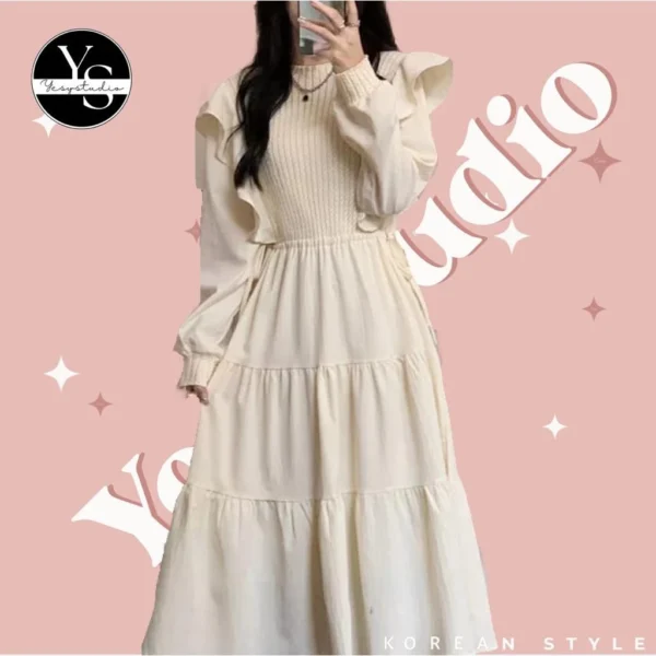 sg-11134201-23010-w1de0o1cuumvd6 DRESS LENGAN PANJANG KOREAN STYLE – FEMININ & ELEGAN