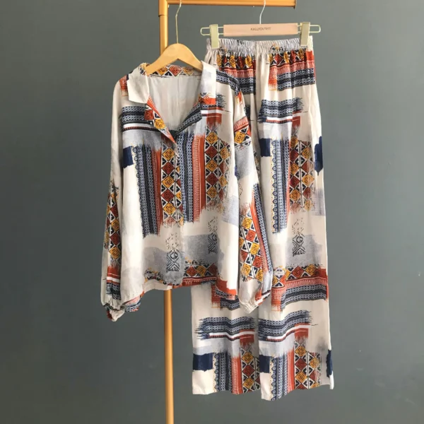 🌸 ONE SET RAYON KEMEJA & CELANA — Tampil Modis Tanpa Ribet! 🌸