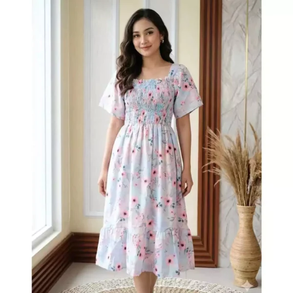 id-11134207-81ztm-msnof62azjlscf 🌸 DRESS NATASYA MOTIF KEKINIAN — Tampil Cantik, Anggun, dan Stylish! 🌸